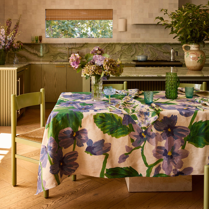 Bonnie & Neil Lilas Blue Tablecloth