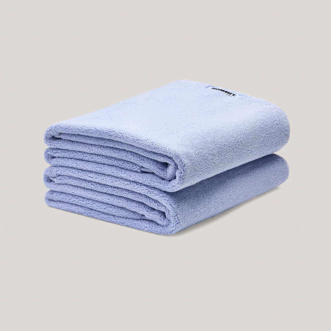 Hommey Bath Sheet - Cornflower