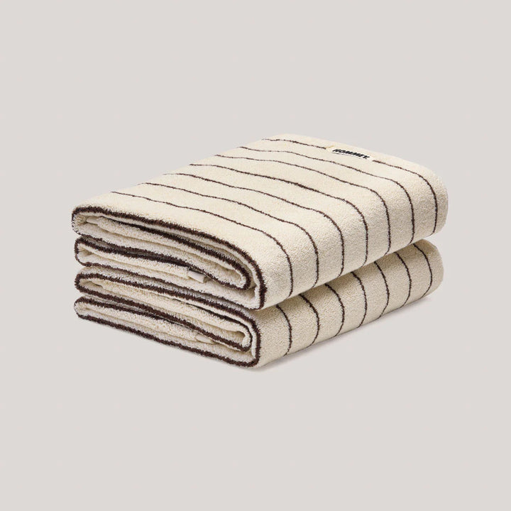 Hommey Bath Sheet - Cream