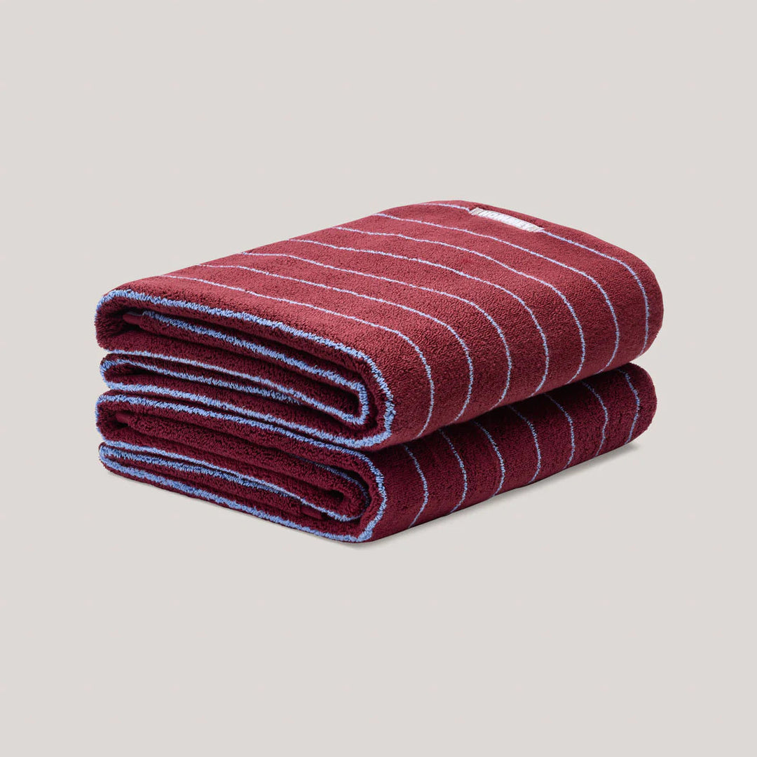 Hommey Bath Sheet - Plum