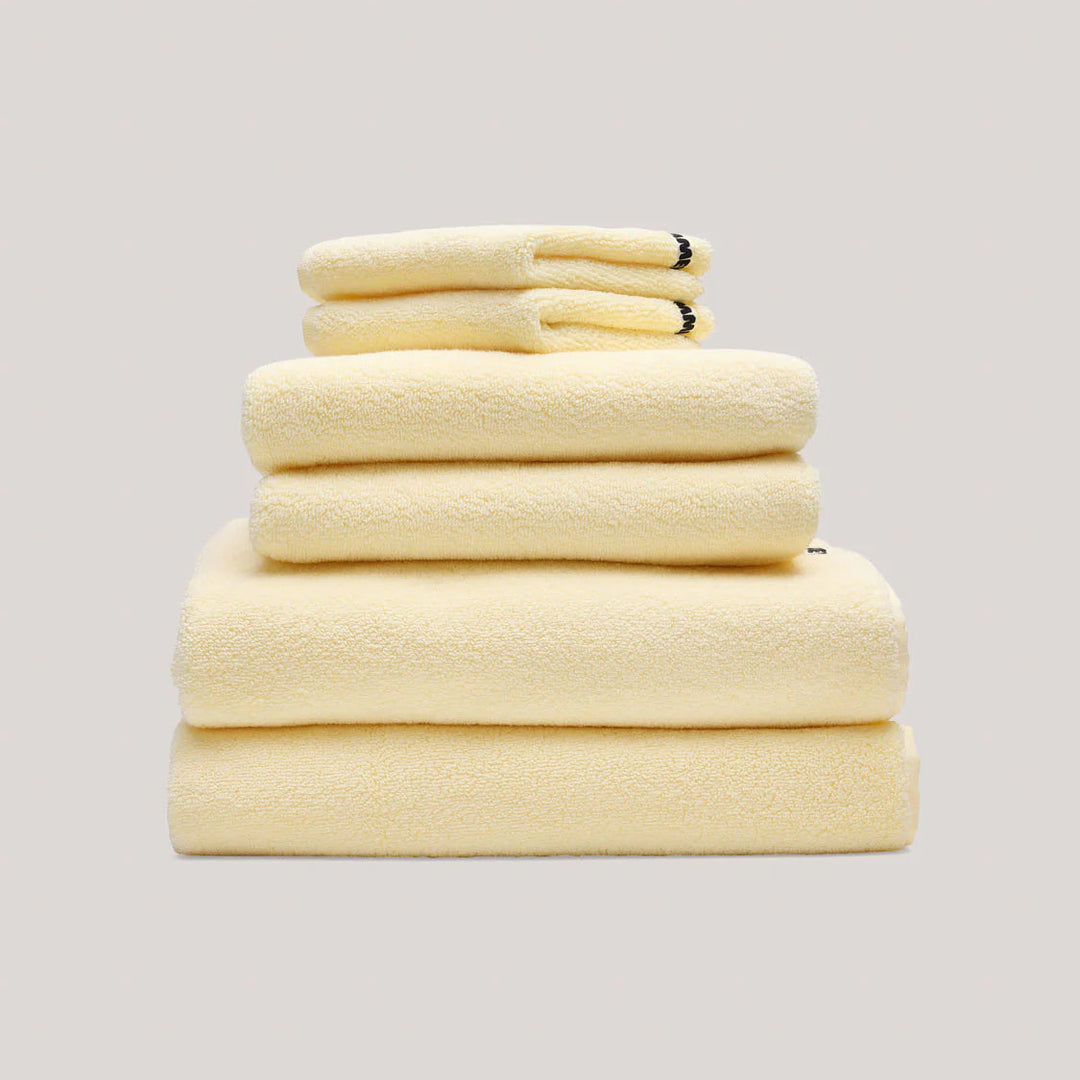 Hommey Bath Towel - Custard