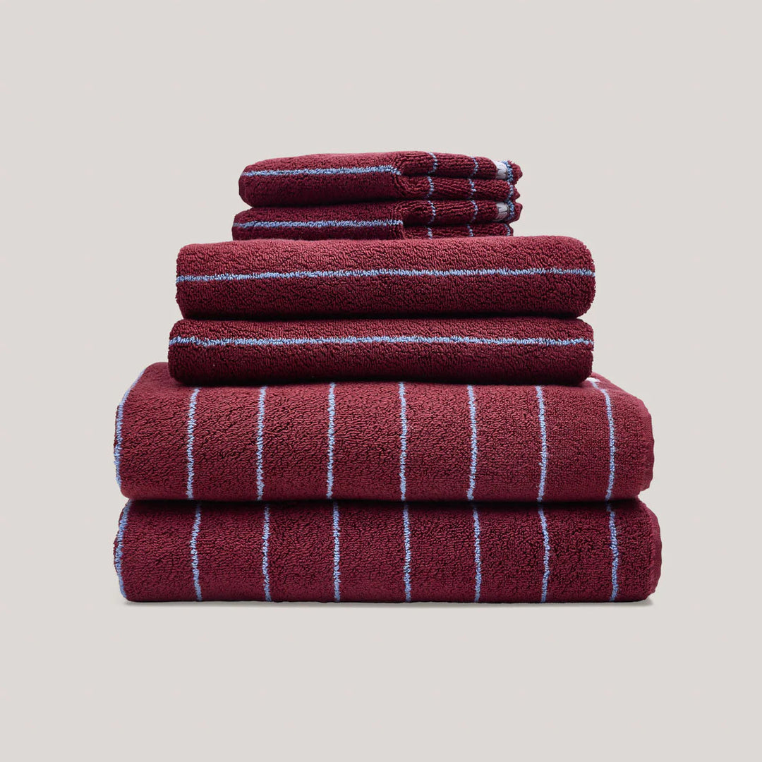 Hommey Bath Sheet - Plum