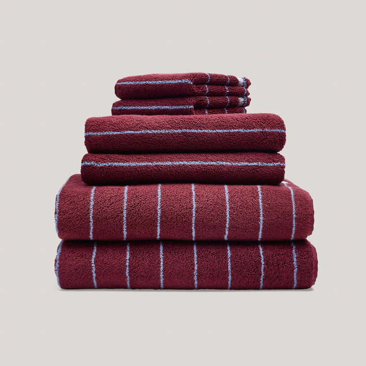 Hommey Bath Sheet - Plum