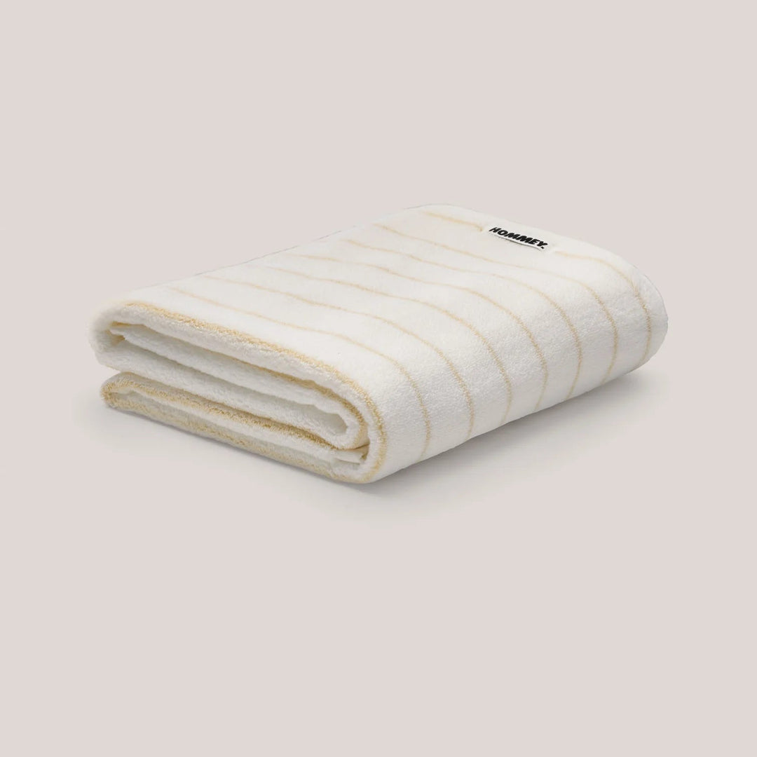 Hommey Bath Sheet - Biscuit