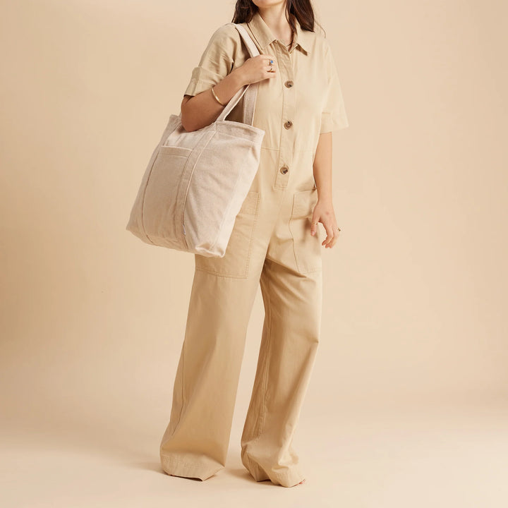 Hommey Terry Beach Bag - Coconut