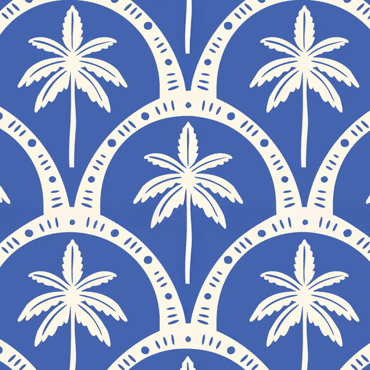 Project Ten Tiny Pouch - Blue Palm