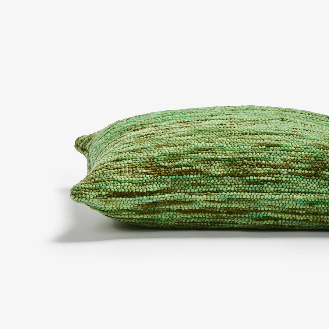 Bonnie & Neil Wool Marle Emerald Cushion 40x60cm
