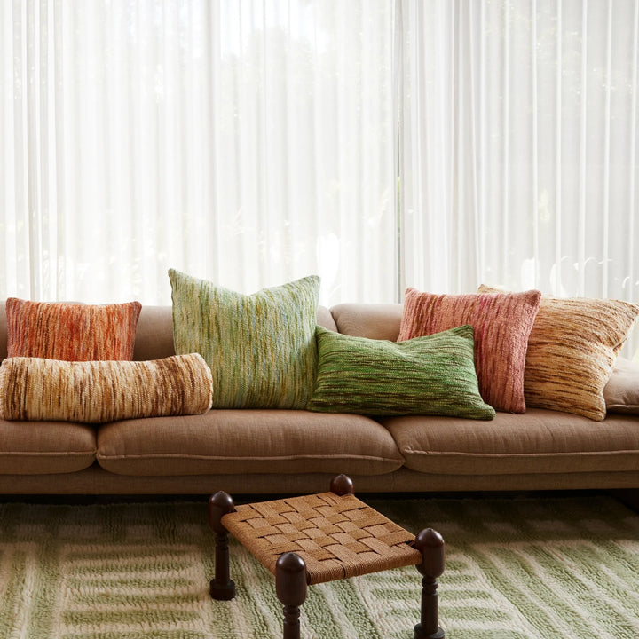 Bonnie & Neil Wool Marle Emerald Cushion 40x60cm