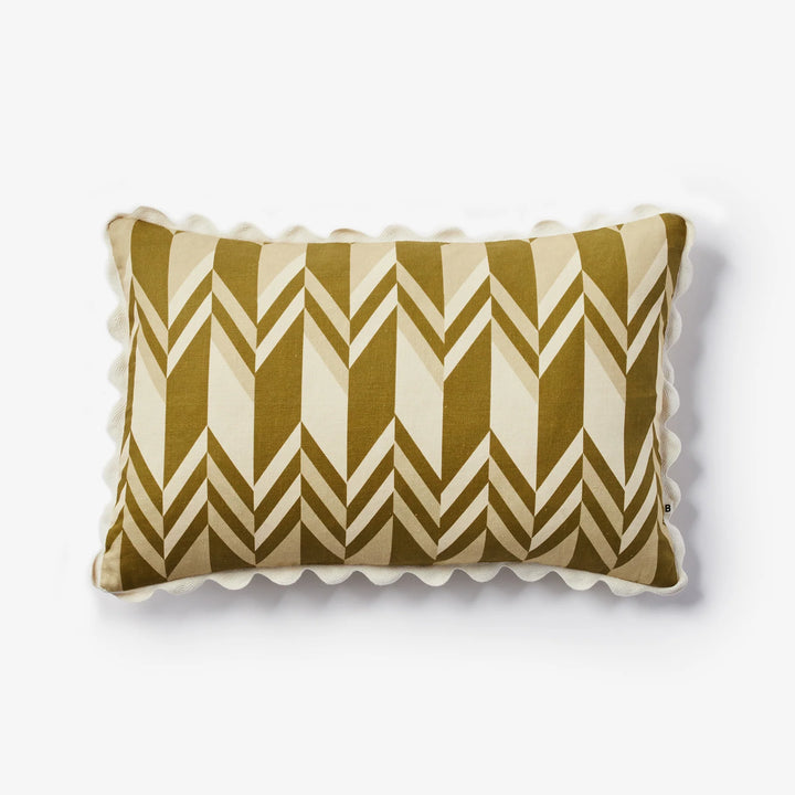 Bonnie & Neil Channel Citron Cushion 60x40cm