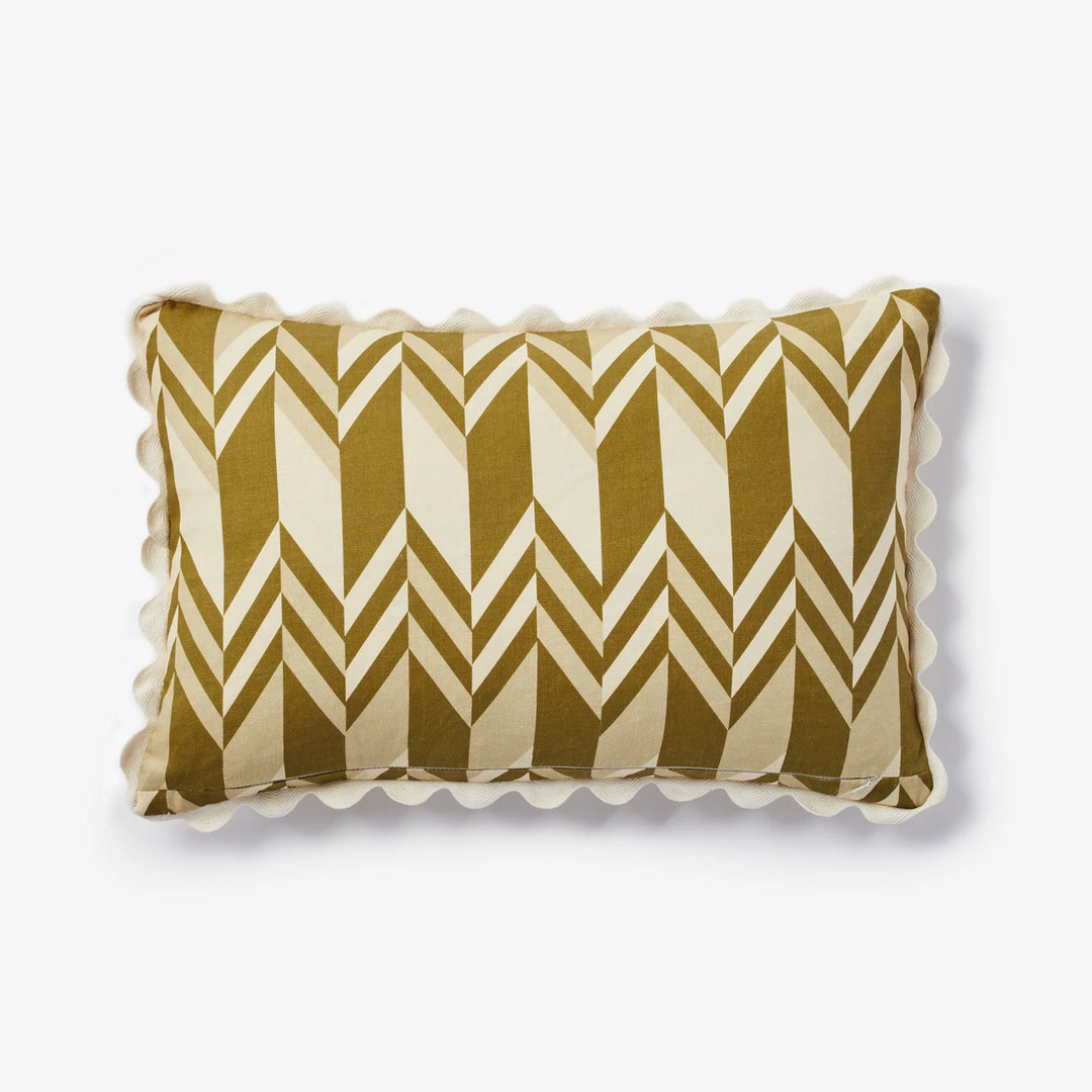 Bonnie & Neil Channel Citron Cushion 60x40cm