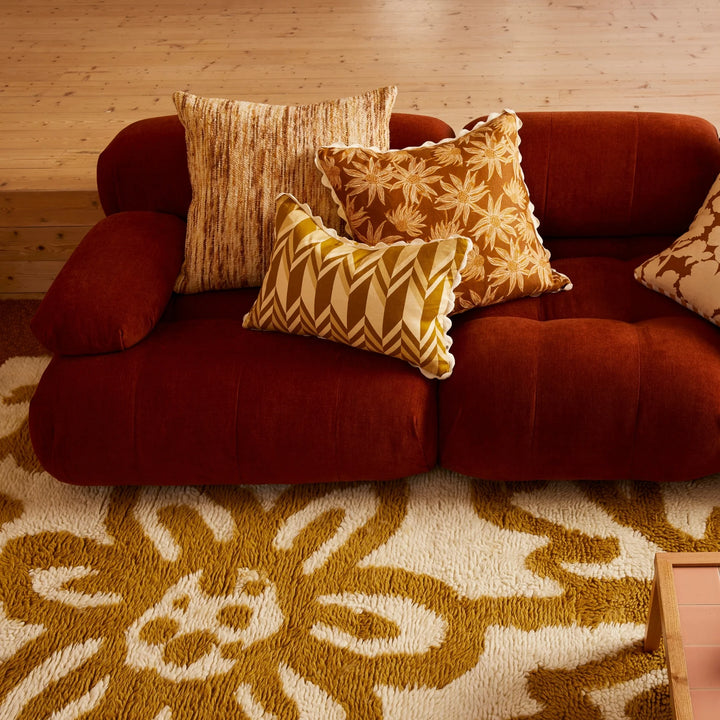 Bonnie & Neil Channel Citron Cushion 60x40cm