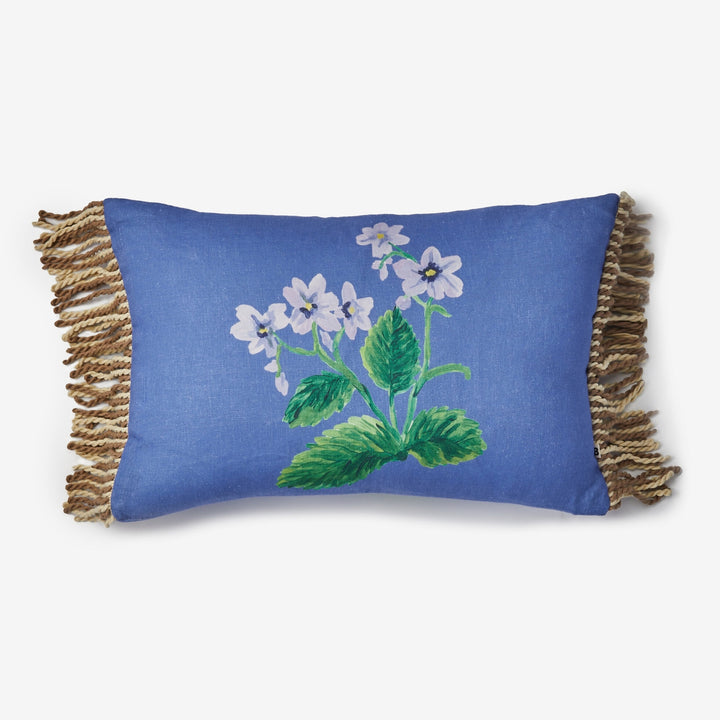 Bonnie & Neil Cottage Garden Blue Cushion 60x40cm