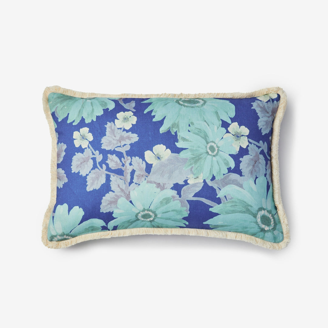 Bonnie & Neil Marigold Blue Cushion 60x40cm