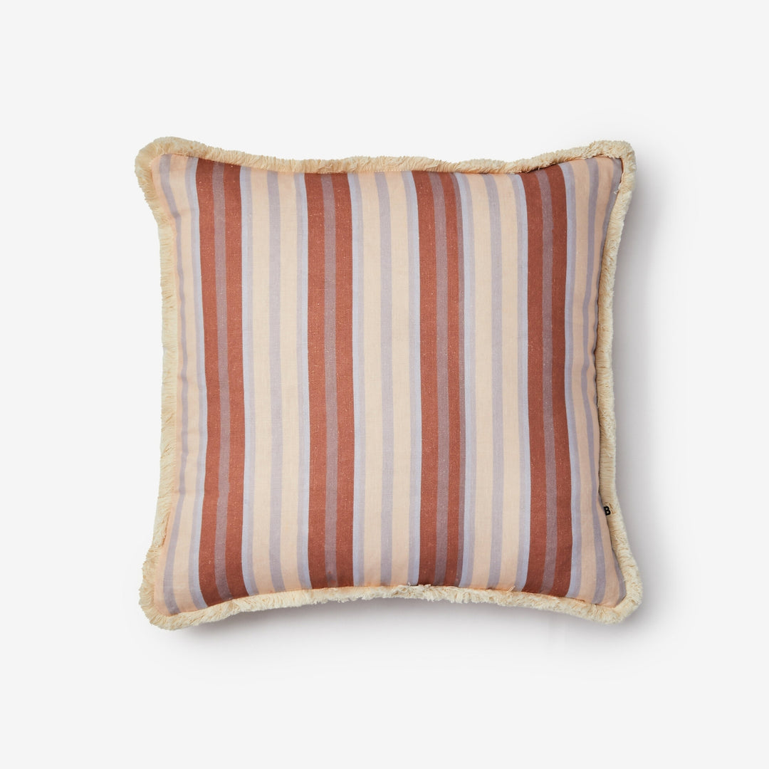Bonnie & Neil Suiting Stripe Coralie Cushion 50cm