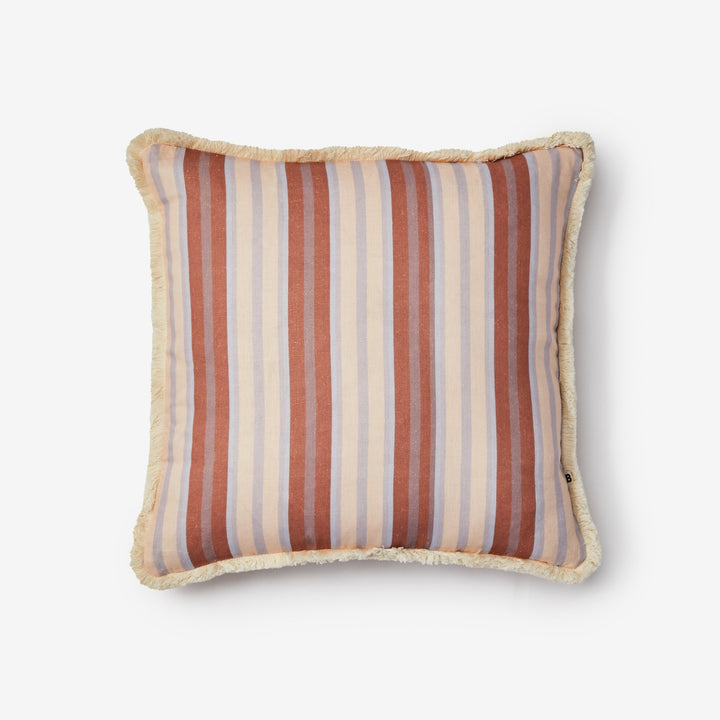 Bonnie & Neil Suiting Stripe Coralie Cushion 50cm