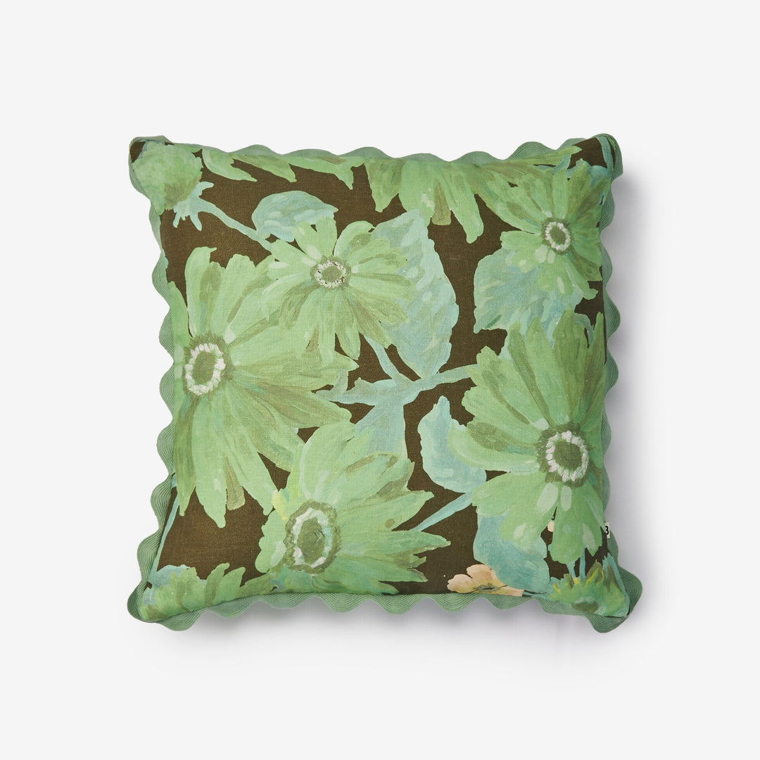Bonnie & Neil Marigold Khaki Cushion 50cm