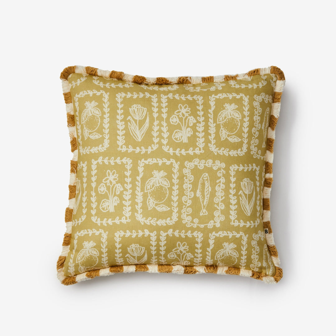 Bonnie & Neil Petra Ecru Cushion 50cm
