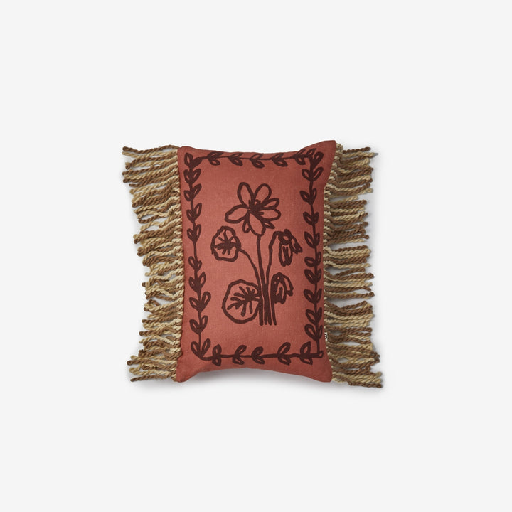 Bonnie & Neil Petra Coral Cushion 40x30cm