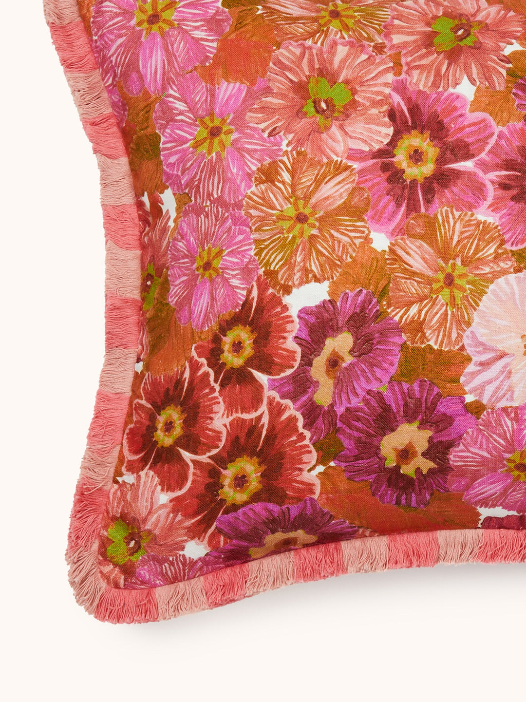 Bonnie & Neil Primrose Pink Cushion 60x40cm