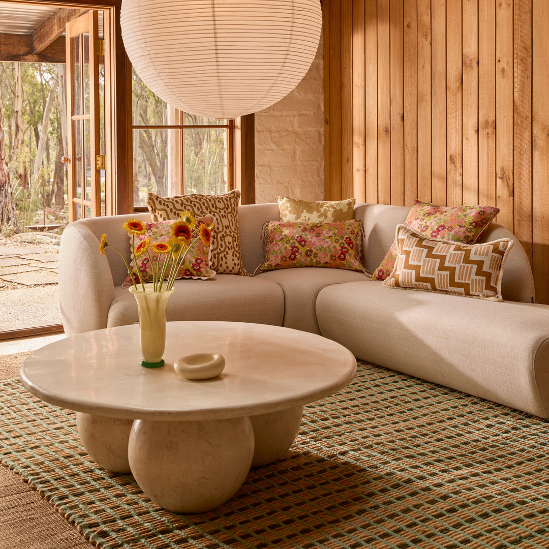 Bonnie & Neil Primrose Sunset Cushion 60cm