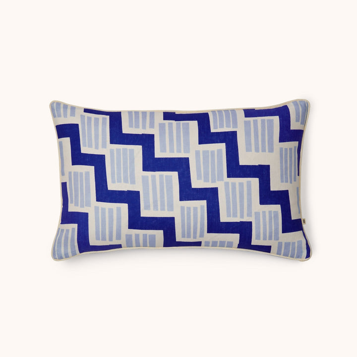 Bonnie & Neil Rosemary Blue Cushion 60x40cm