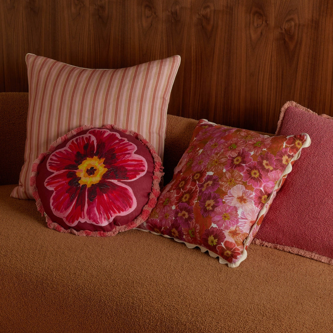 Bonnie & Neil Primrose Pink Cushion 50cm