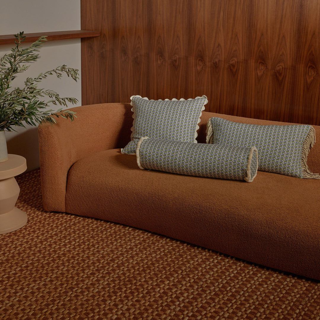 Bonnie & Neil Petit Madeline Blue Cushion 50cm