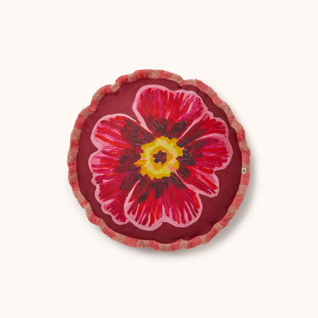 Bonnie & Neil Floriana Pink Round Cushion