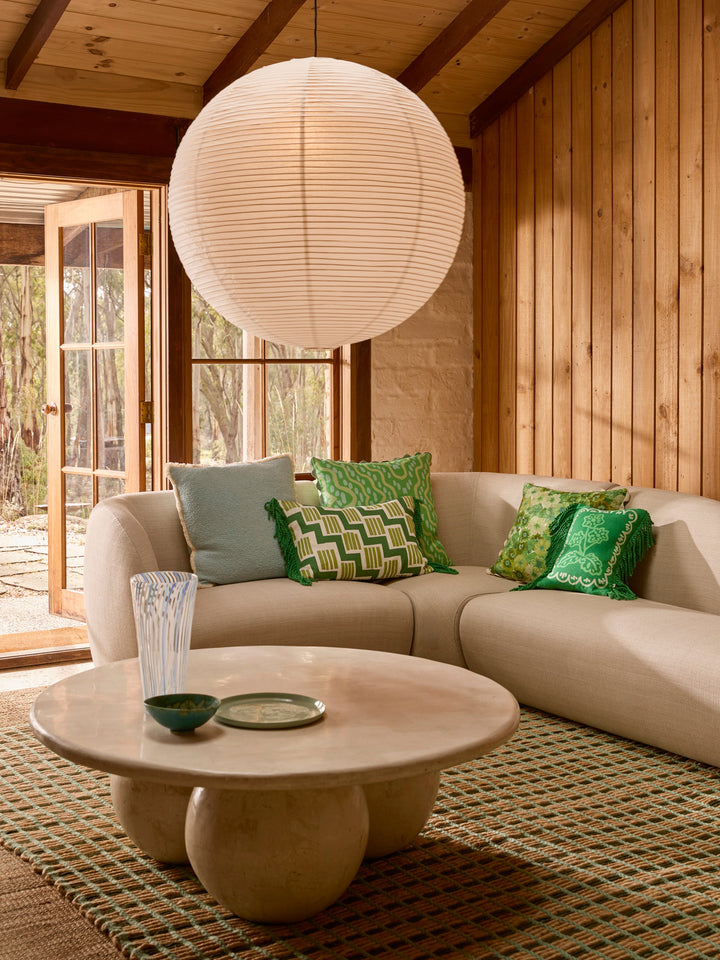 Bonnie & Neil Primrose Green Cushion 50cm