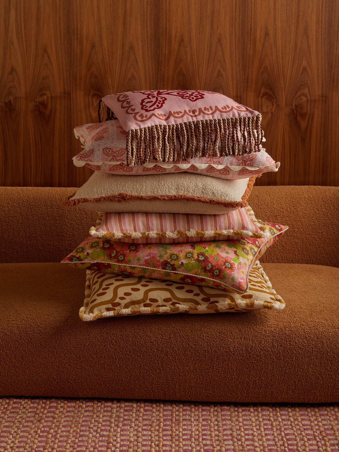 Bonnie & Neil Martine Mini Buff Cushion 30x40cm