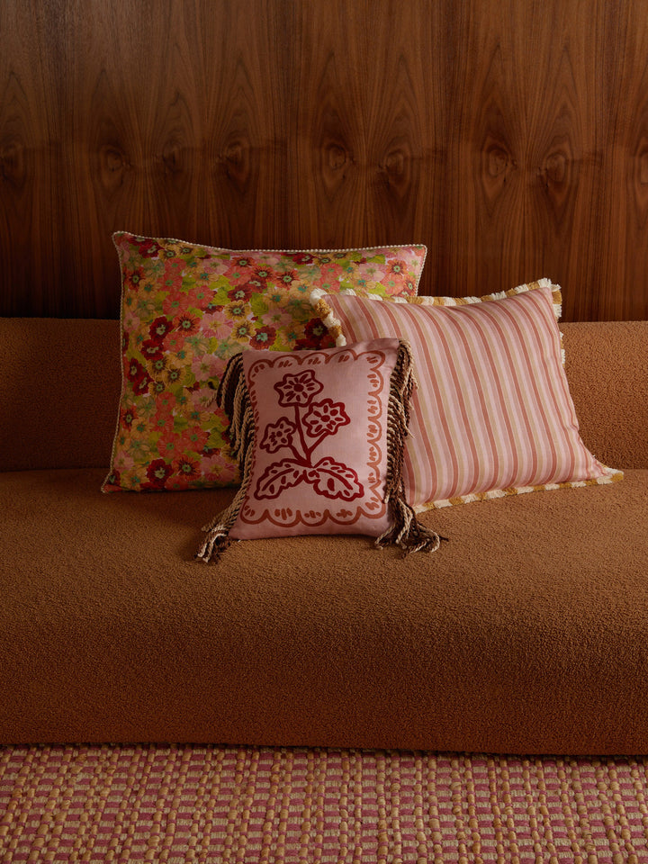 Bonnie & Neil Martine Mini Buff Cushion 30x40cm