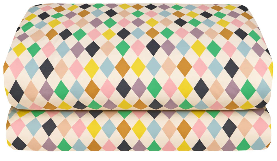 Castle Harlequin Quilt Cover