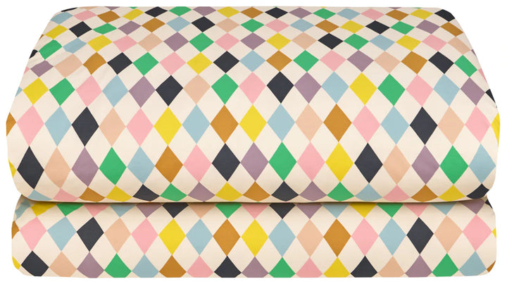 Castle Harlequin Quilt Cover