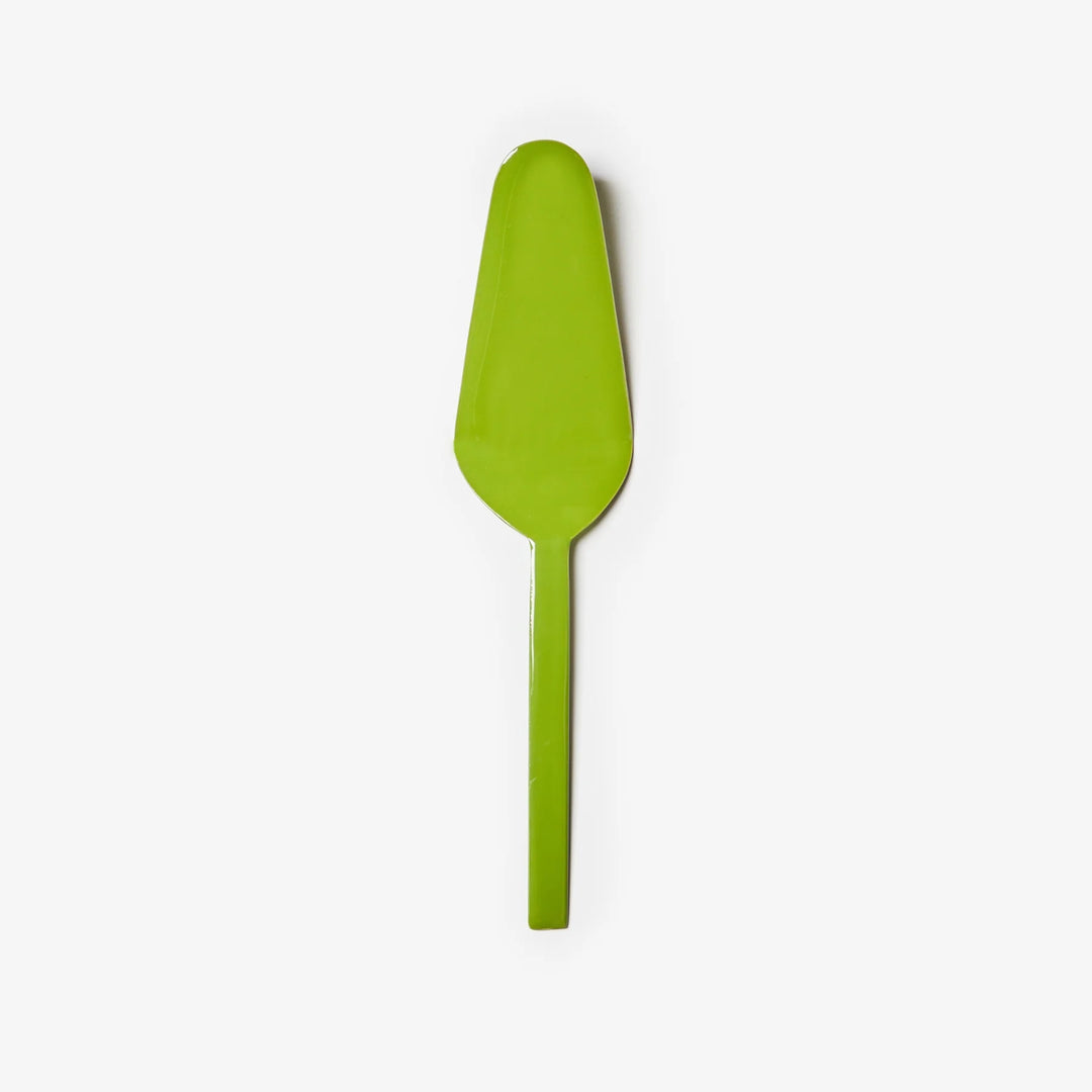 Bonnie & Neil Enamel Sage Cake Server