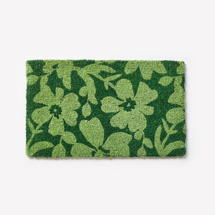 Bonnie & Neil Mallow Green Door Mat