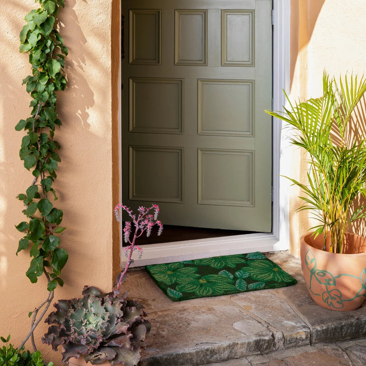 Bonnie & Neil Azalea Green Door Mat
