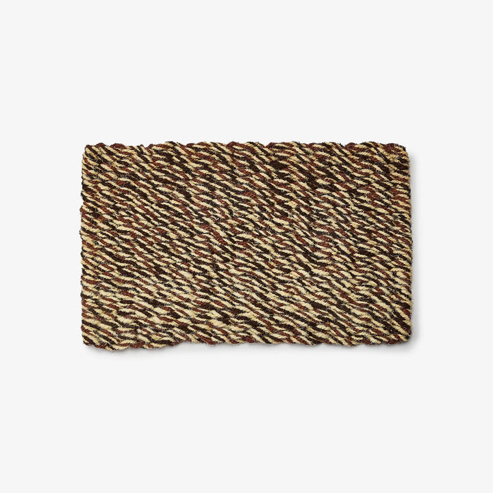 Bonnie & Neil Woven Brown Door Mat