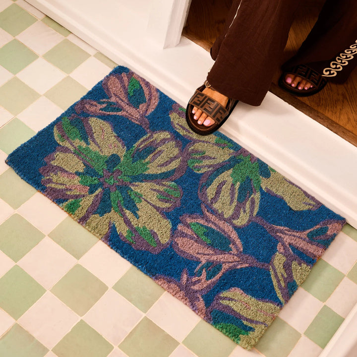 Bonnie & Neil Tulip Blue Door Mat