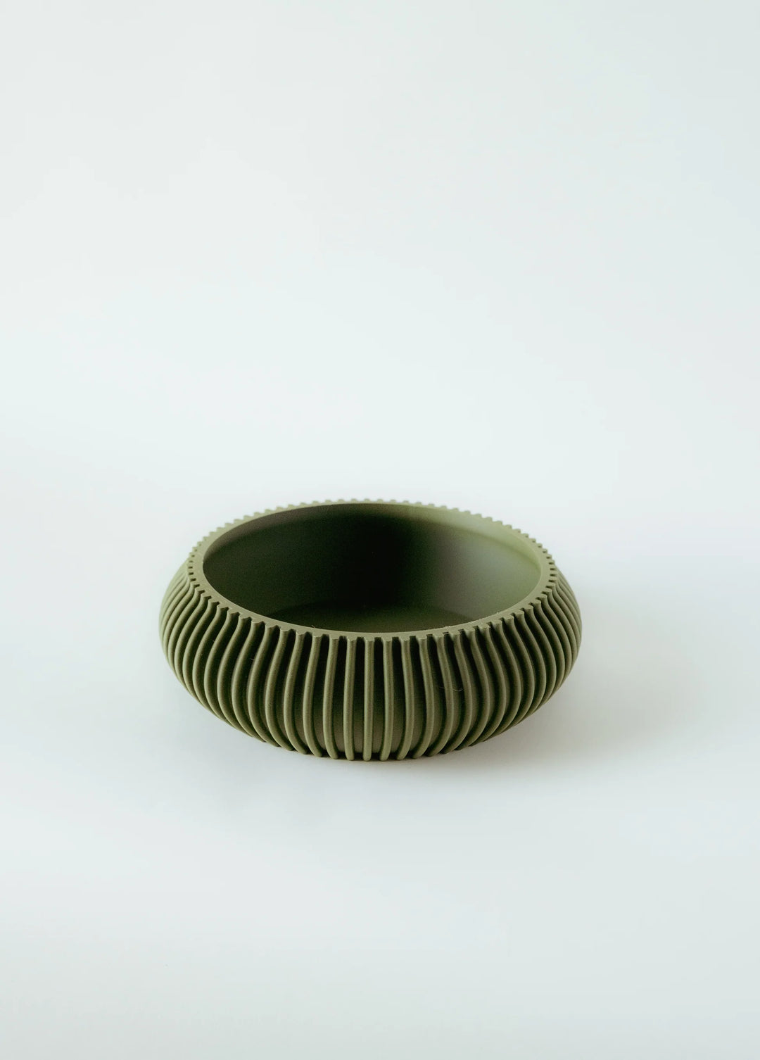 Printing Potters Ribbed Key Bowl