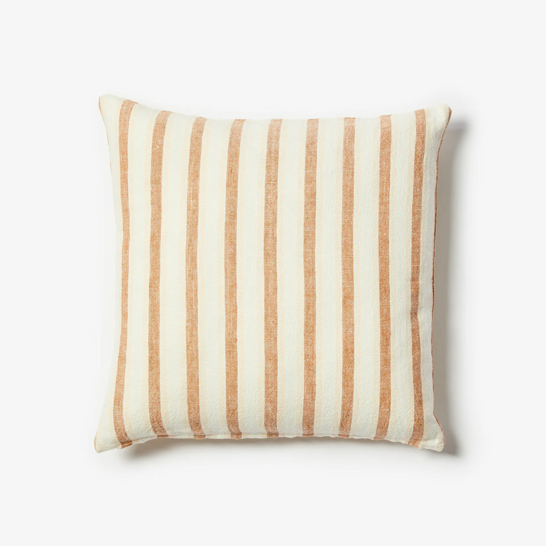 Bonnie & Neil Linear Tan Cushion 50cm