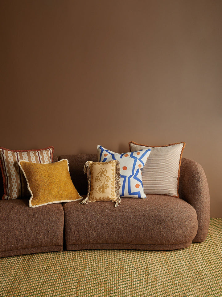Bonnie & Neil Grain Tan Cushion 50cm
