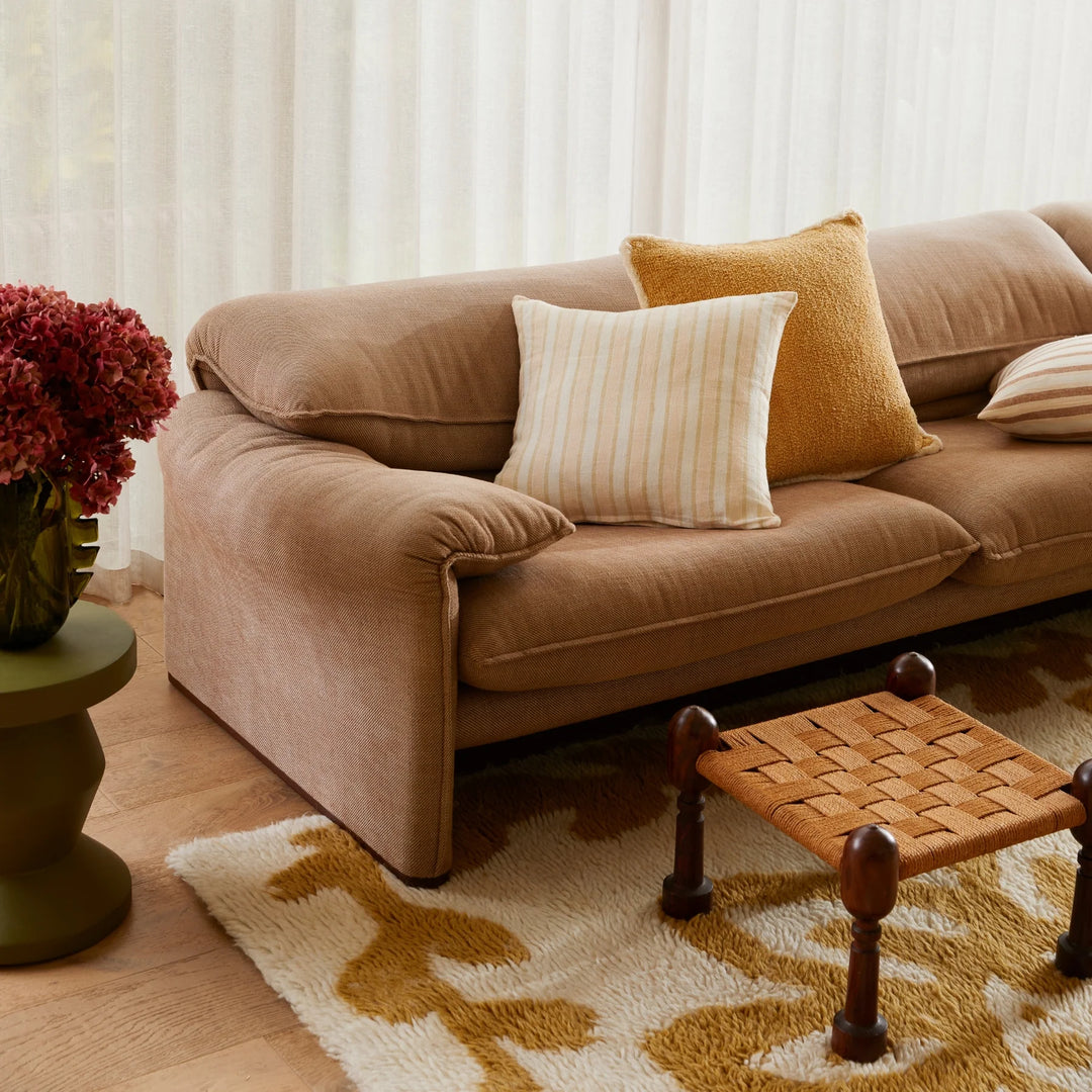 Bonnie & Neil Grain Tan Cushion 50cm