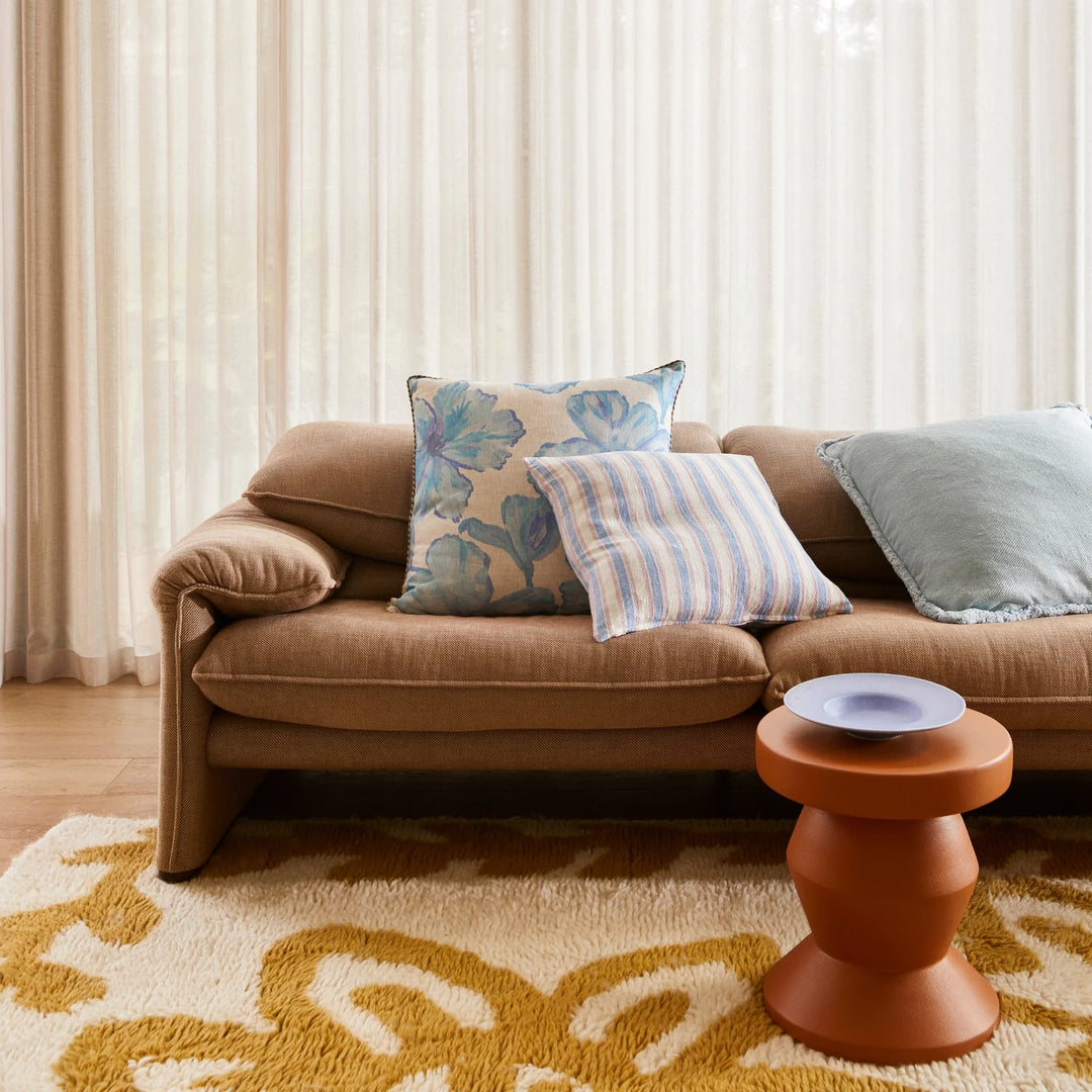 Bonnie & Neil Levan Blue Cushion 60cm