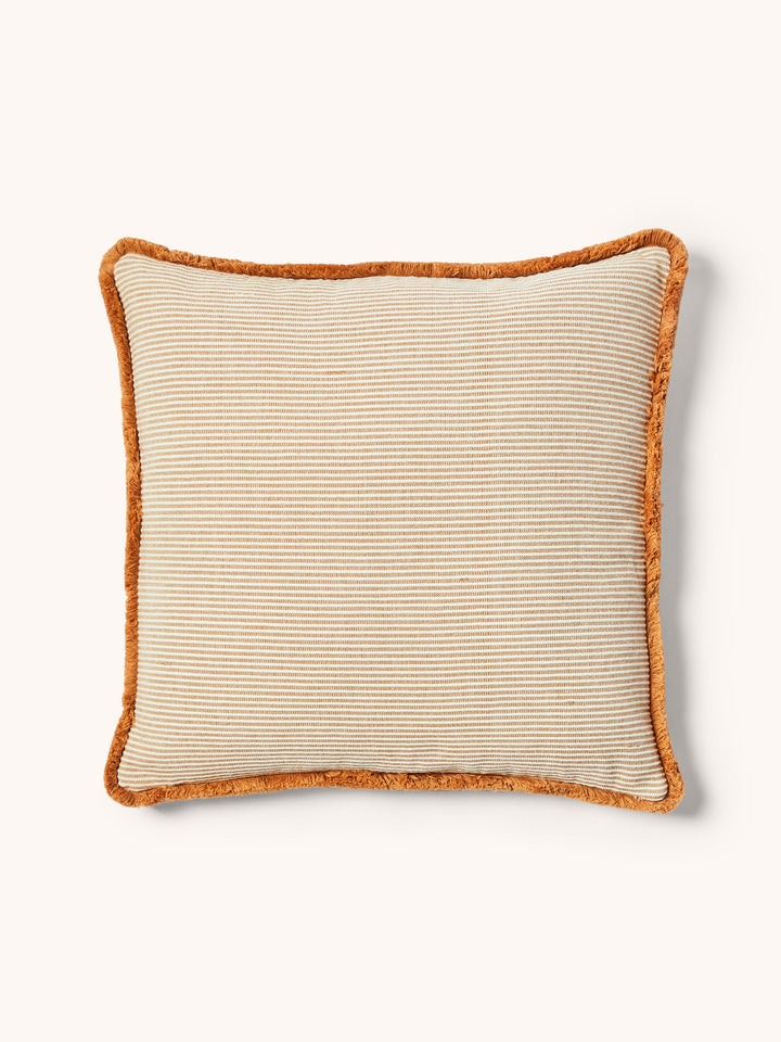 Bonnie & Neil Nile Tan Cotton Cushion 60cm