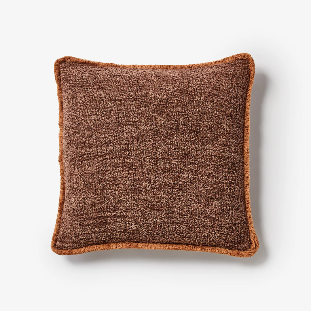Bonnie & Neil Grain Hazelnut Cushion 50cm
