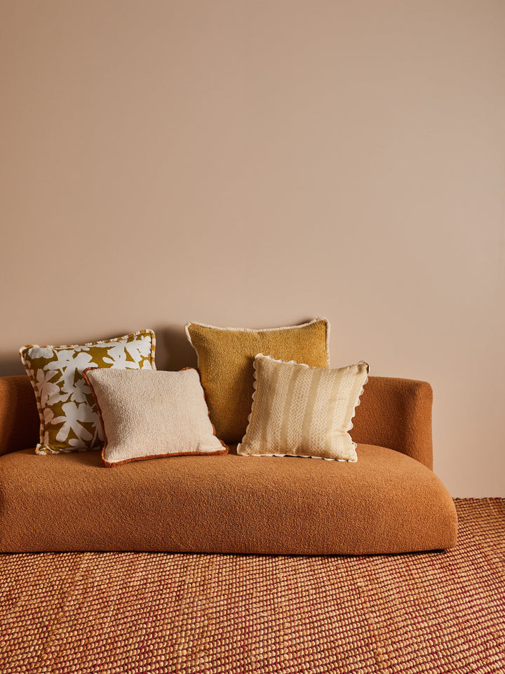 Bonnie & Neil Grain Tan Cushion 60cm
