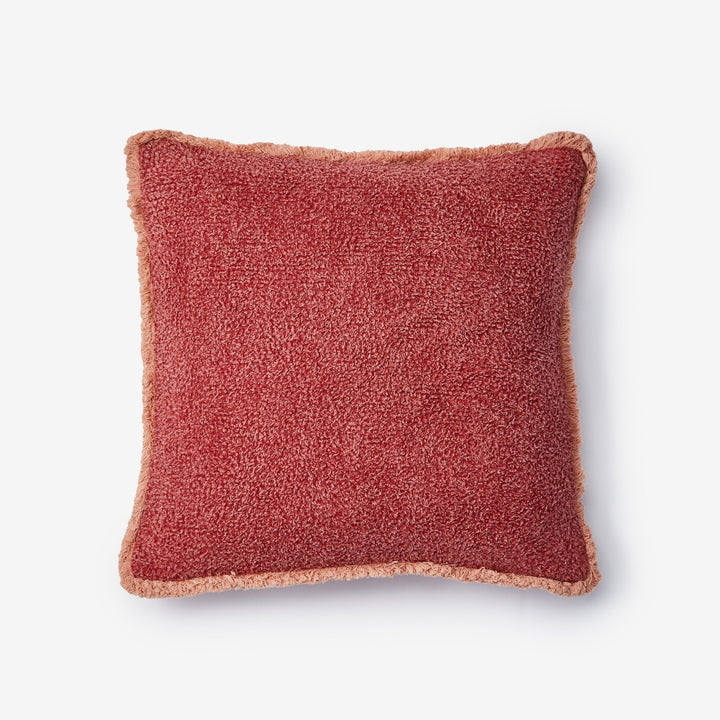 Bonnie & Neil Grain Coral Cushion 50cm