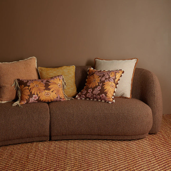 Bonnie & Neil Gem Mustard Cushion 50cm