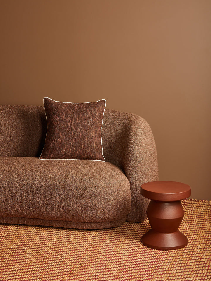 Bonnie & Neil Gem Chocolate Cushion 50cm