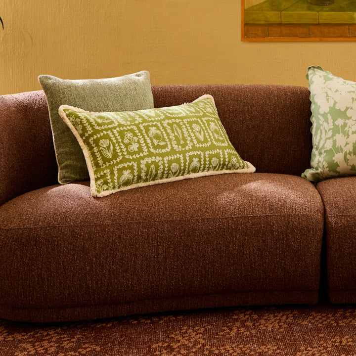 Bonnie & Neil Gem Mint Cushion 50cm
